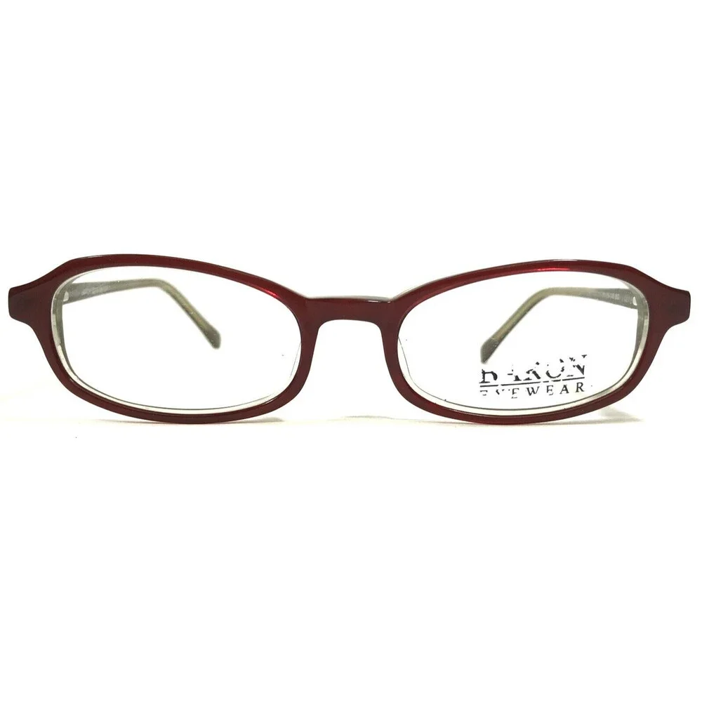 Baron Eyeglasses Frames BZ10 BG Burgundy Brown Red Rectangular 51-19-145